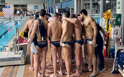 Pinya de l'Astralpool després del partit | Pau Vituri